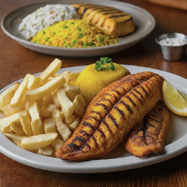 Swai (similar to catfish).