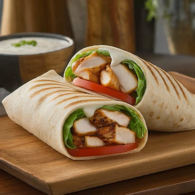 Grilled Chicken Wrap.