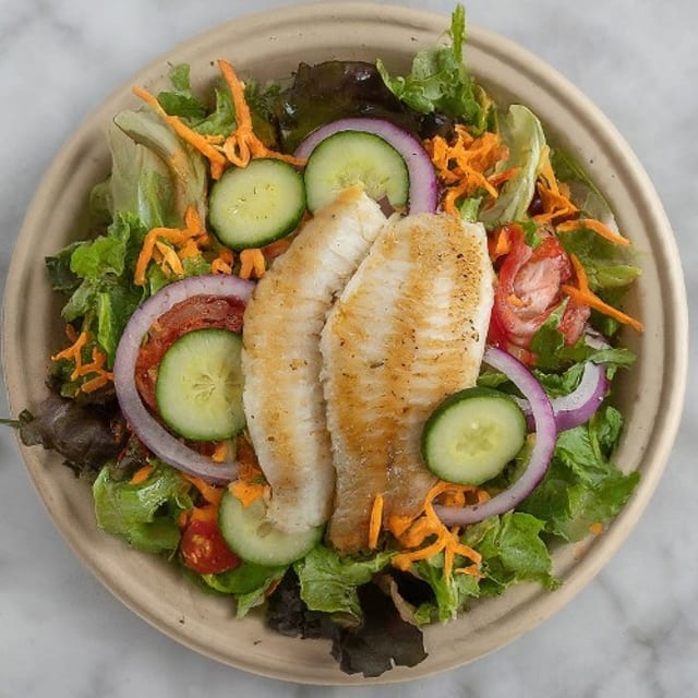 Tilapia Fish Salad.