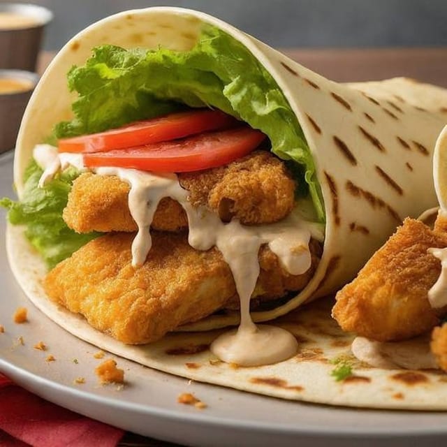 Swai Fish Wrap.