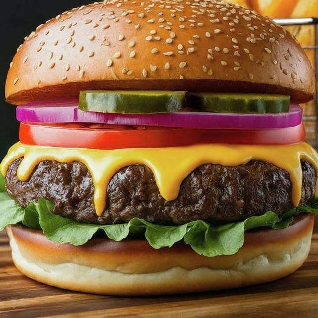 Cheese Burger.