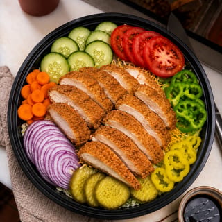 Crispy Chicken Salad